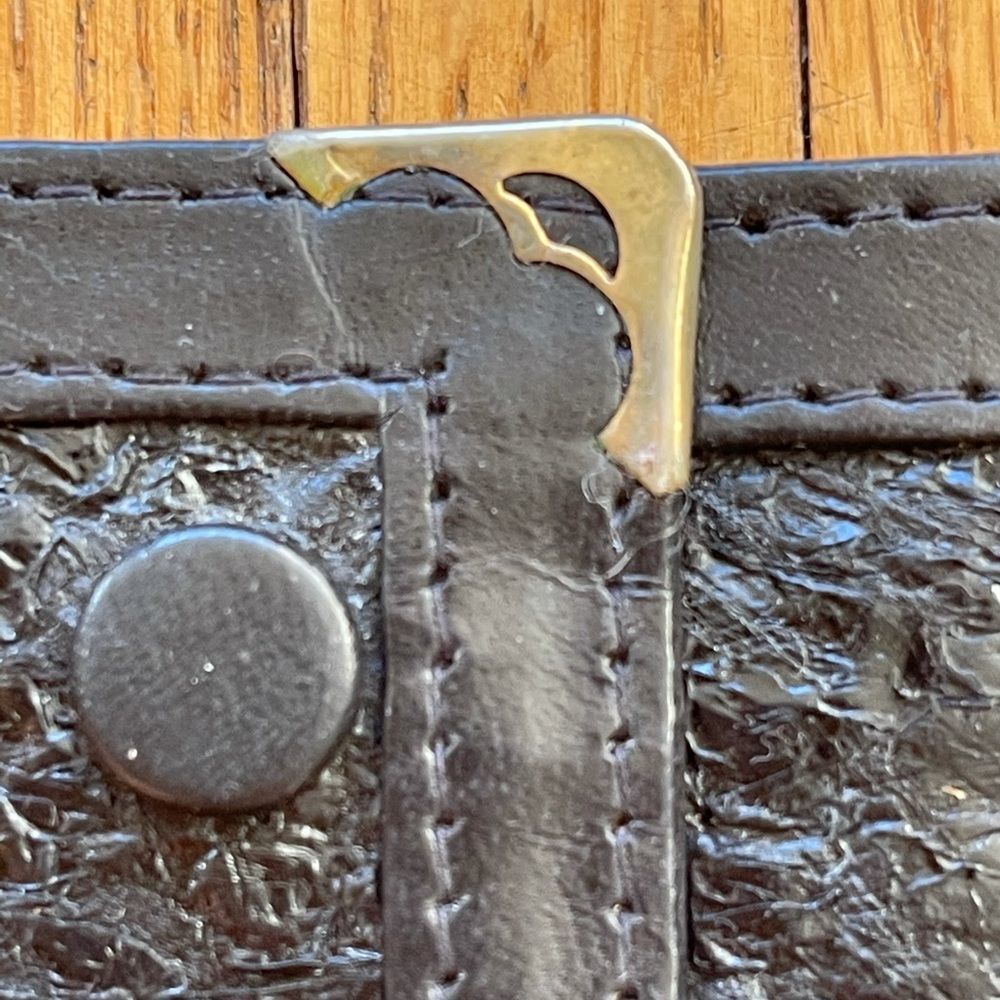 Men’s Fish Leather Key Chains From India NEW - Picture 6 of 8